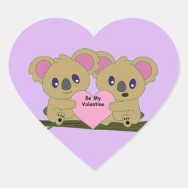 Adesivo Coração Vinheta