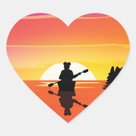 Adesivo Coração Vinheta