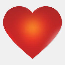 Adesivo Coração Vinheta cardíaca brilhante