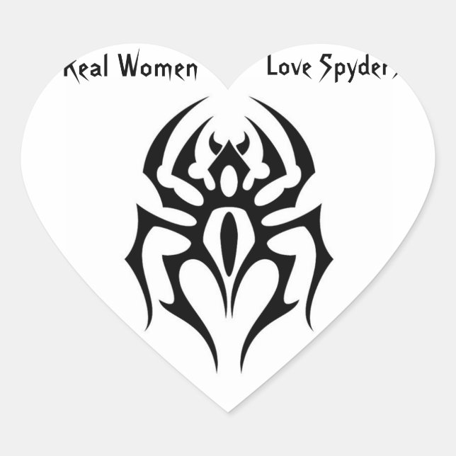 Adesivo Coração Vinheta de Bumper do Spyder do CanAm (Frente)