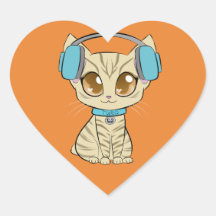 Vinheta de Coração Clássica Turq