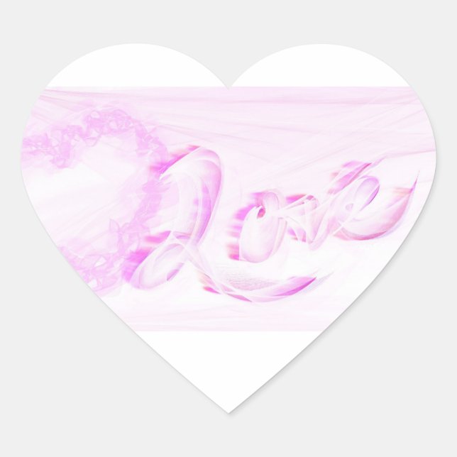 Adesivo Coração Vinheta de coração da mãe (Frente)