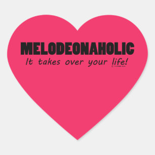 Adesivo Coração Vinheta de Coração Meldeonaholic Life