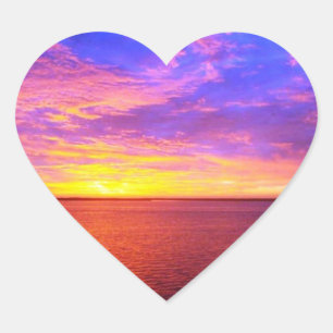 Adesivo Coração Vinheta de Coração Solar Blasfada