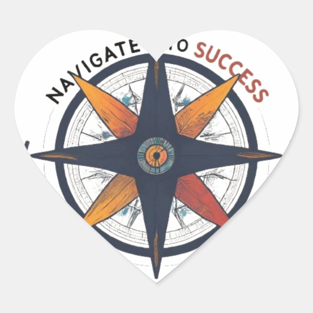 Adesivo Coração Vinhetas (Frente)