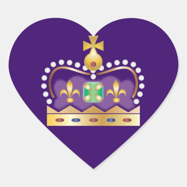 Adesivo Coração Vinhetas (Frente)