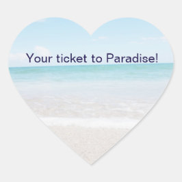 Adesivo Coração Vinhetas de Casamento para Envelope de Selo - Ocea