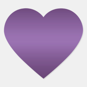 Adesivo Coração Vinhetas de Natal de Feltro Violeta Elétrico