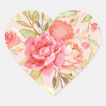 Watercolor Cotage Garden Rosas Scrapbook