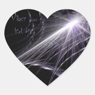 Adesivo Coração Web Spider