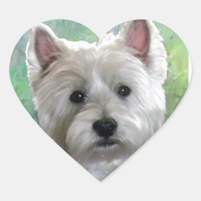 ADESIVO CORAÇÃO WESTIE (Frente)
