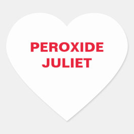 Adesivo Coração White Candy Heart