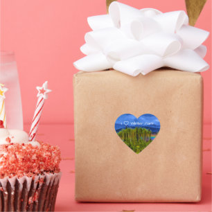 Adesivo Coração Winter Park Heart Sticker