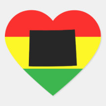 Wyoming com Cores Rasta