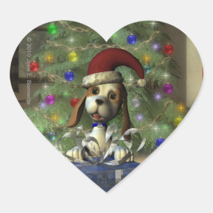 Adesivo Coração Yule Puppy Heart Sticker