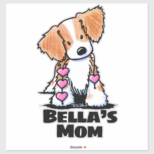 Adesivo Corações Brittany (Folha)