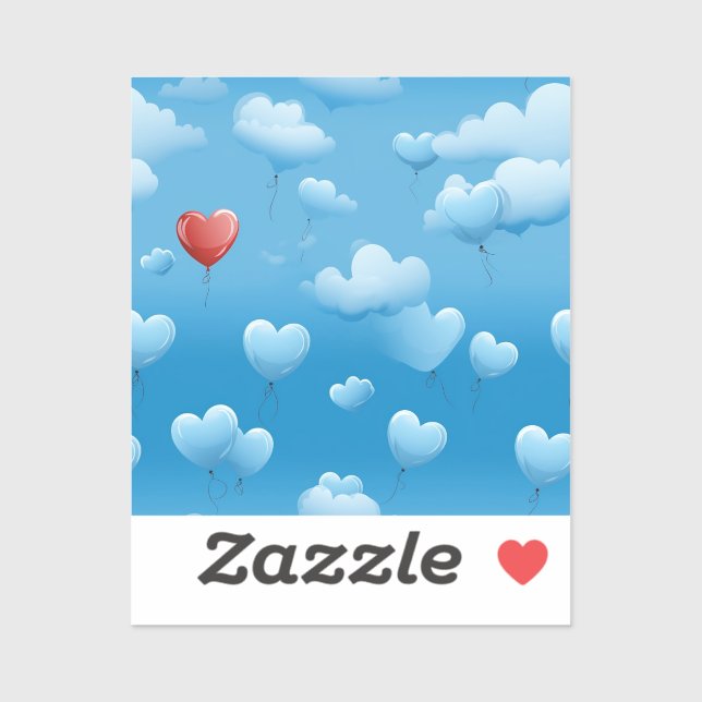 Adesivo Corazón único (Folha)