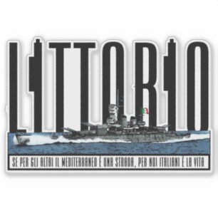 ADESIVO CORAZZATA LITTORIO