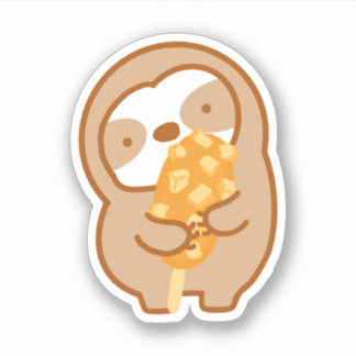 Adesivo Coreano Coreano Cornudo Sloth