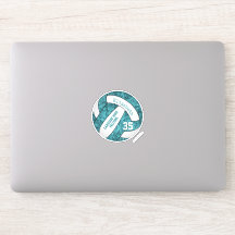 cores da equipe de vôlei de ventre branco-teal