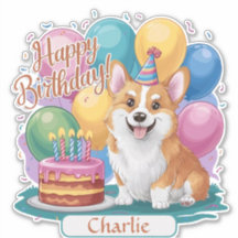 Corgi Birthday