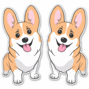 Adesivo Corgi Sticker