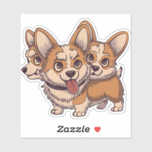 Adesivo Corgiberus The Sweet Guardian