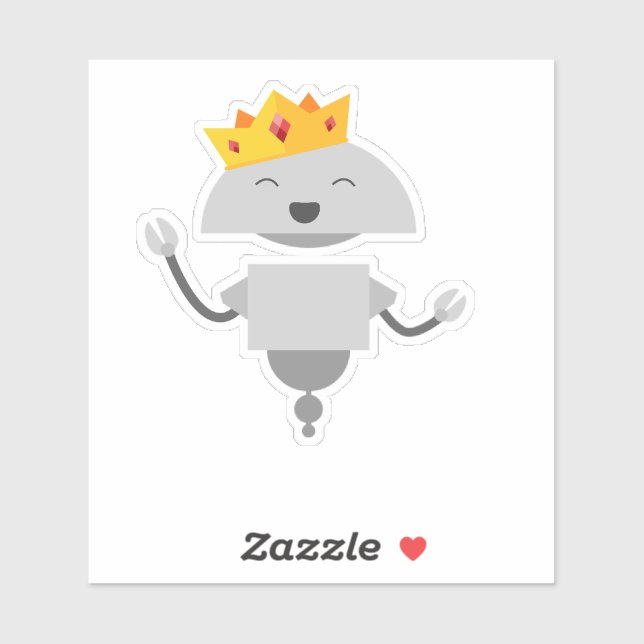 Adesivo Coroa Mia (Folha)