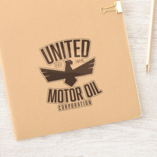 Adesivo Corporação United Motor Oil,