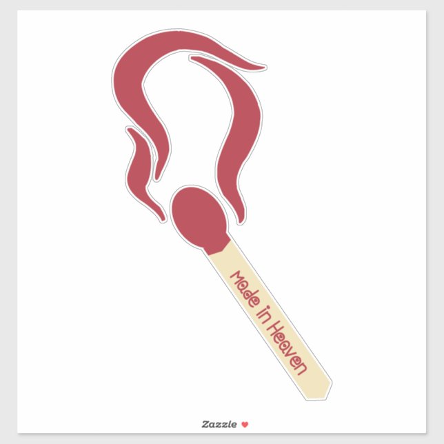 Adesivo Correspondência Feita no Céu (Folha)