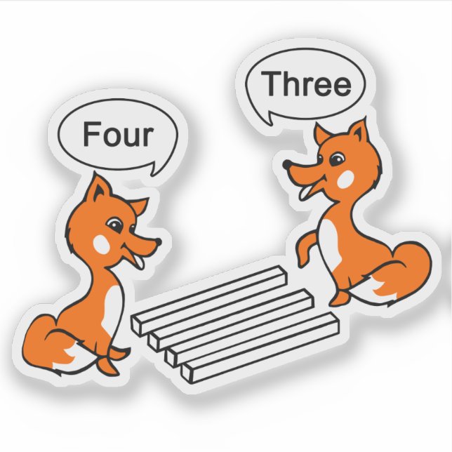 Adesivo Cortar Contorno do Contorno do Contorno de Ilusão  (Frente)