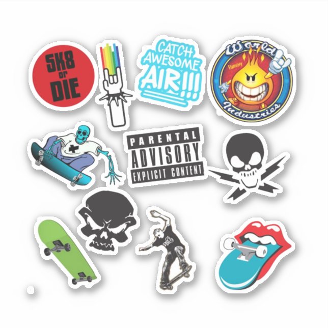 Adesivo Corte de livros (Frente)