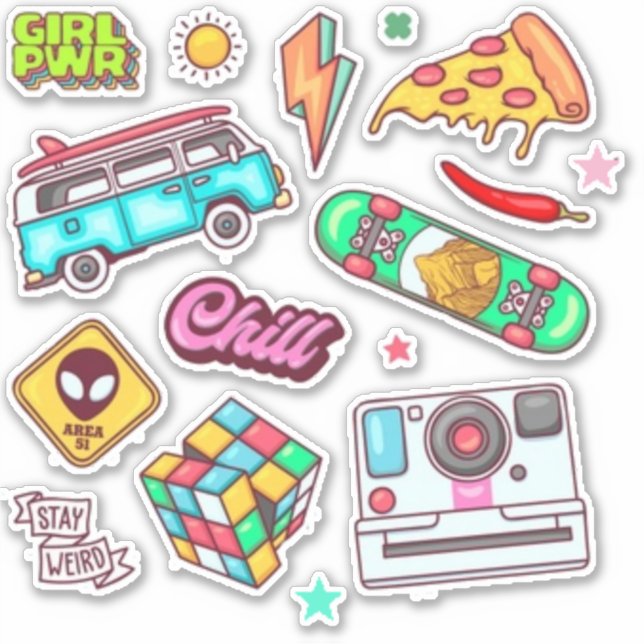 Adesivo Corte de livros (Frente)