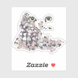 Adesivo Coruja Meu Coração