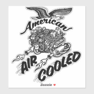 Adesivo Corvair Vinil, Motor Resfriado A Ar Americano