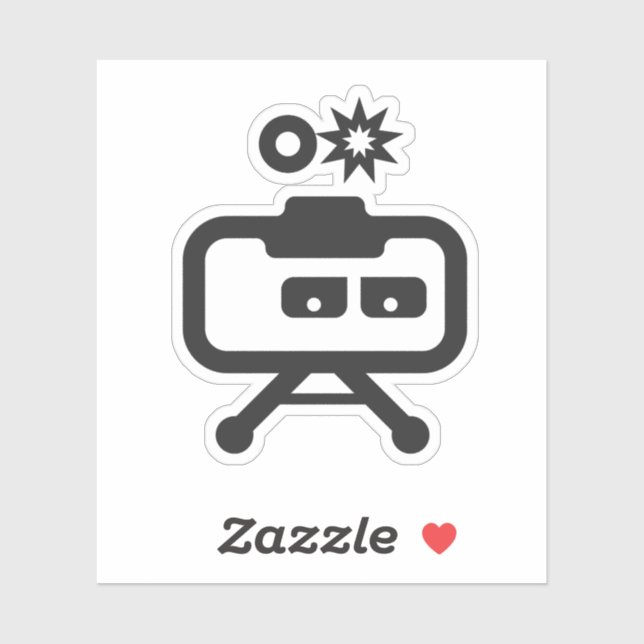 Adesivo Cosmicity Logobot 3" Sticker, 6 ct. (Folha)