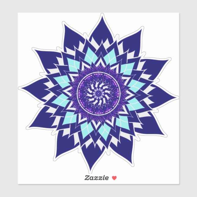 Adesivo cosmos preto&branco (Folha)