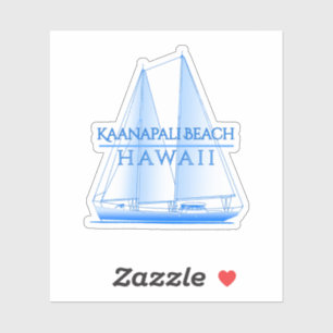 Adesivo Costeiro de Kaanapali Beach, Navegador náutico