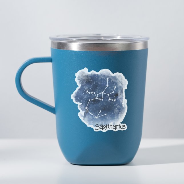 Adesivo Cota Personalizada da Constelação Noturna Estelar  (Criador carregado)