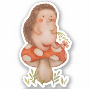 Adesivo Cotovelo De Aquarela Cuja Cama Se Encontra Num Cog