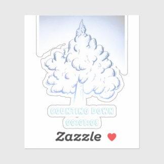 Adesivo Counting Down  00:01:08