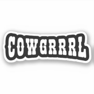 ADESIVO COWGRRRL