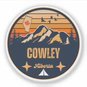 Adesivo Cowley, Alberta