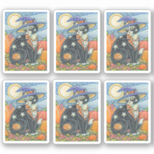 ADESIVO COZINHA NEGRA DE GATO NEGRO, MAGIC KITTEN