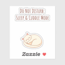 Cozy Cat in Sleep Mode