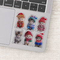 Cozy Winter Kittens Cuecas Cuecas em Gatos