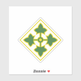 Adesivo crachá 4ª Divisão de Infantaria