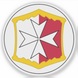 Adesivo Crachá colonial de Malta (1875 - c. 1898)