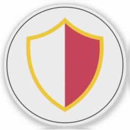 Adesivo Crachá colonial de Malta (c. 1898 - 1943)