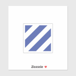 Adesivo crachá da 3ª Divisão de Infantaria